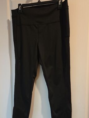 One Active Black High-Waist Leggings